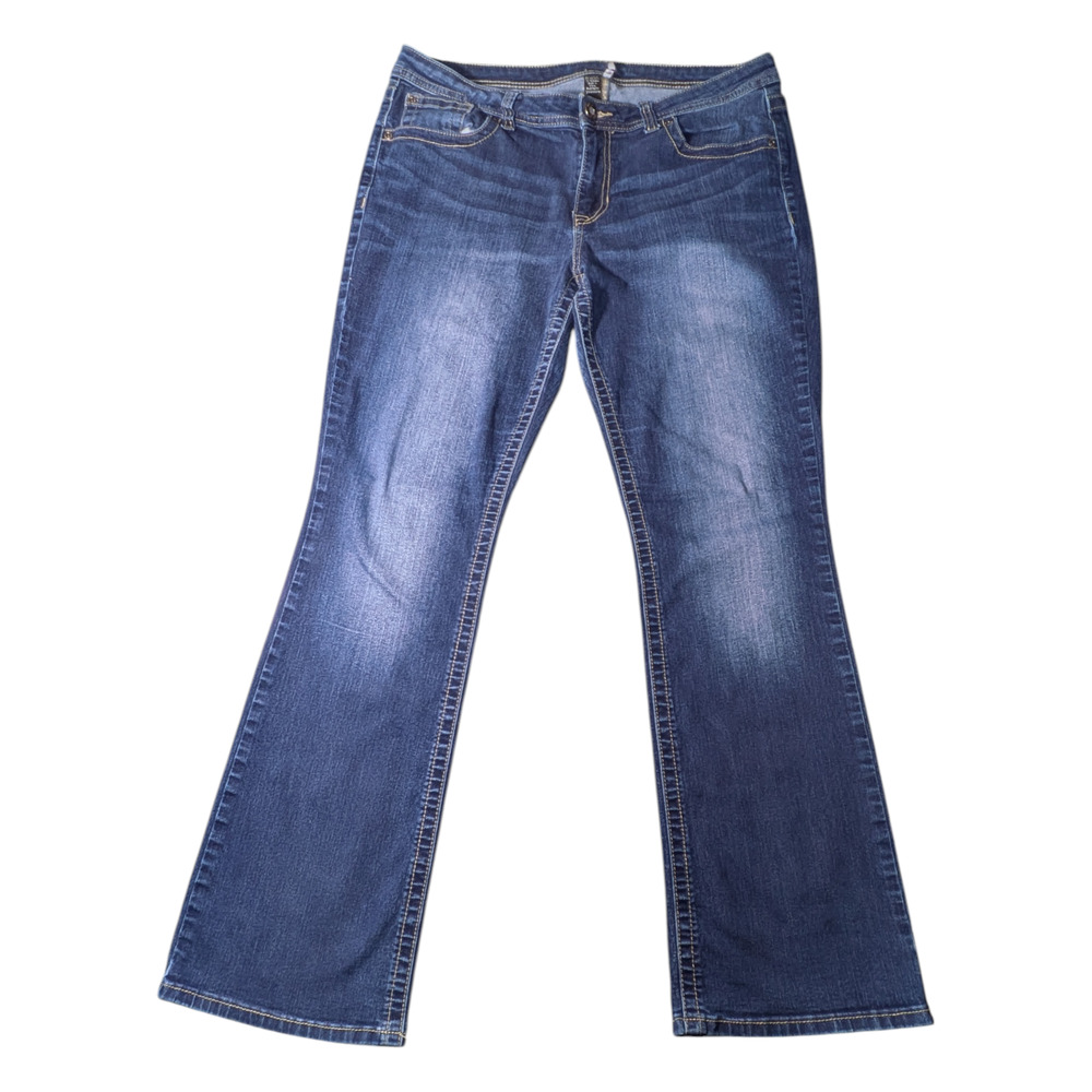 Apt. 9 Women's Blue Jeans Size 14 30in Inseam Great Condition